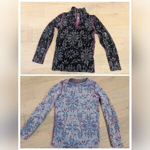 Set Of Two SmartWool Kids Extra Small Base Layer Long Sleeve